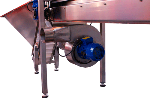 Оборудование Broch — механизм очистки чеснока