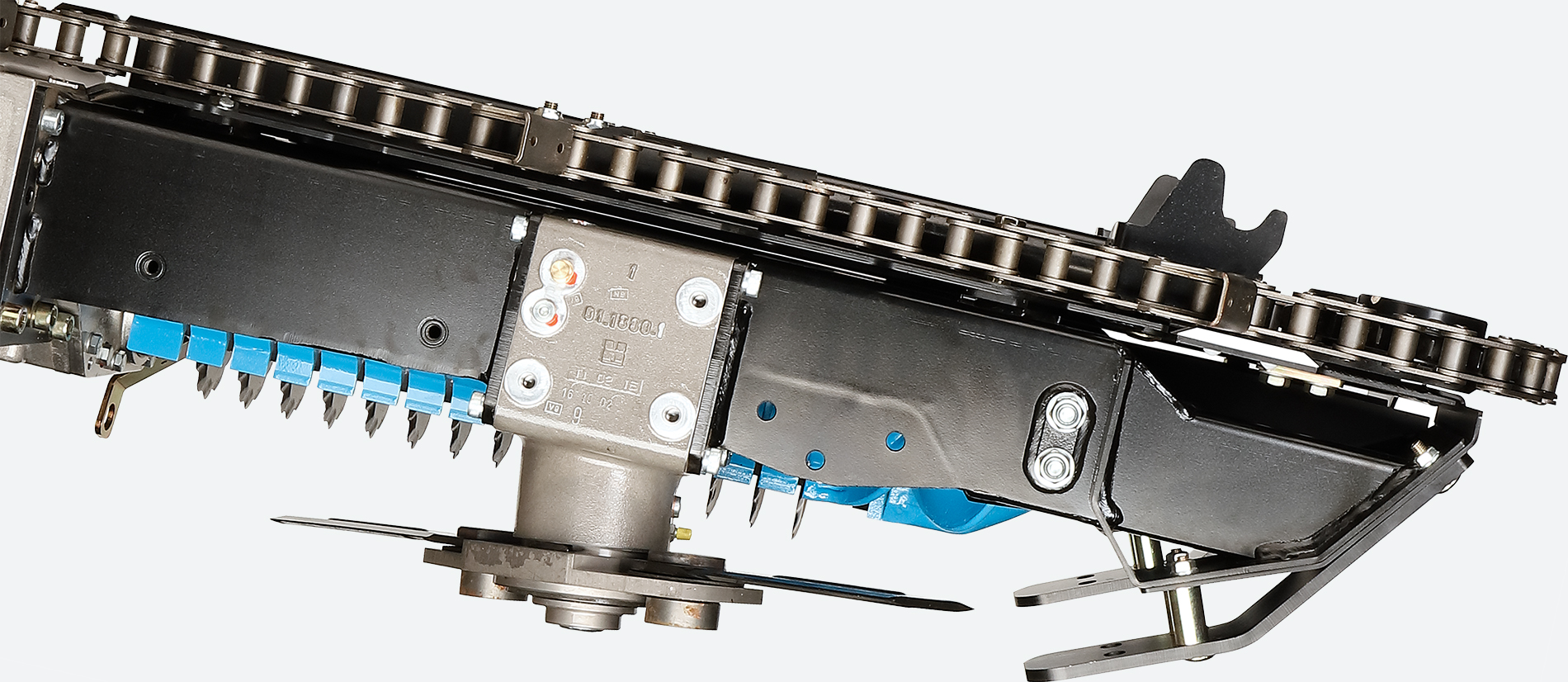 Geringhoff Horizon Star II — рядный узел с горизонтальным ножом