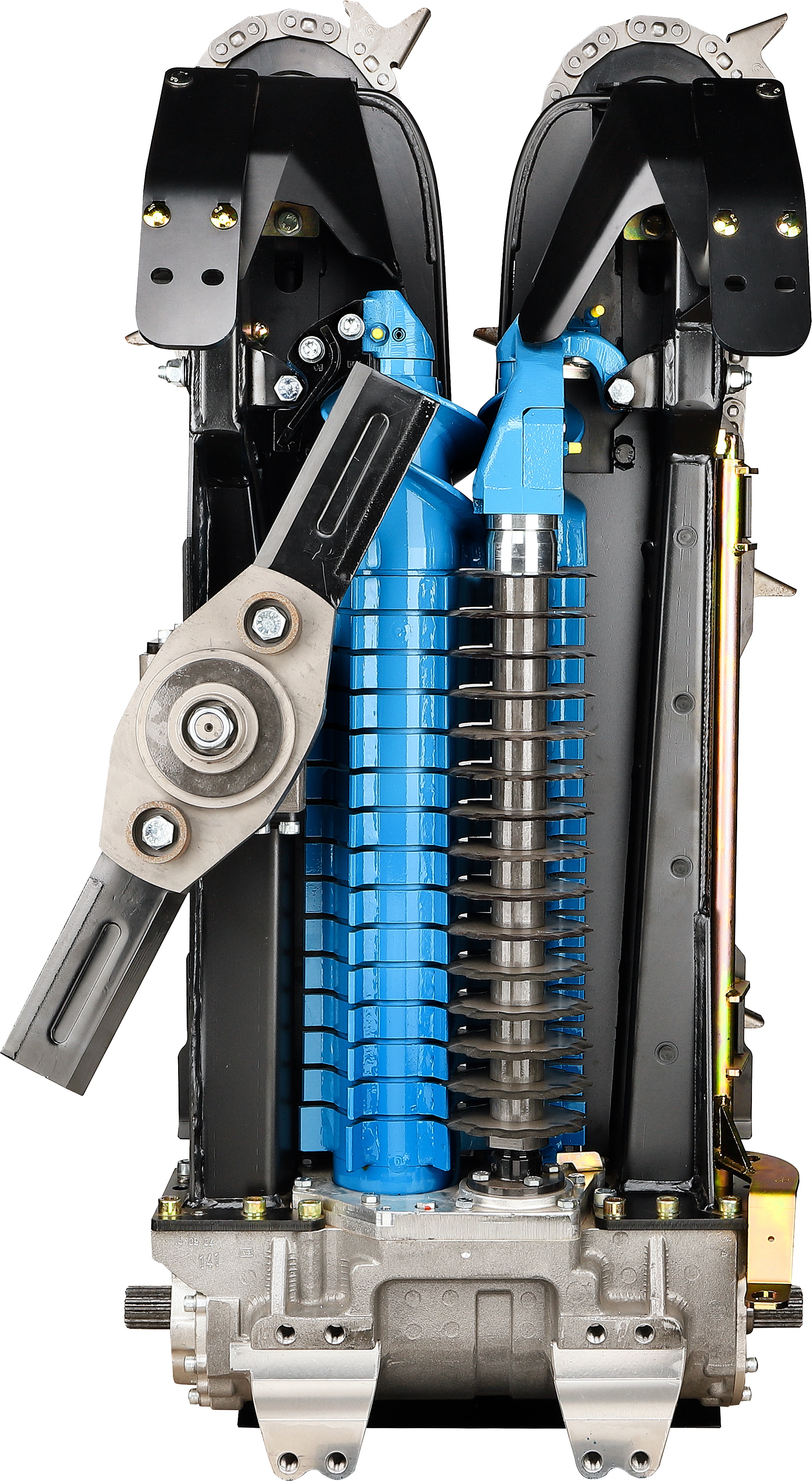 Geringhoff Horizon Star II — рядный узел, вид спереди