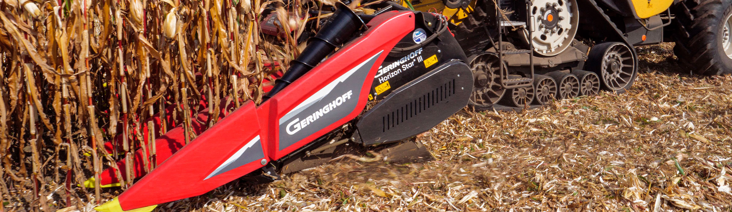 Geringhoff Horizon Star III — жатка на комбайне New Holland