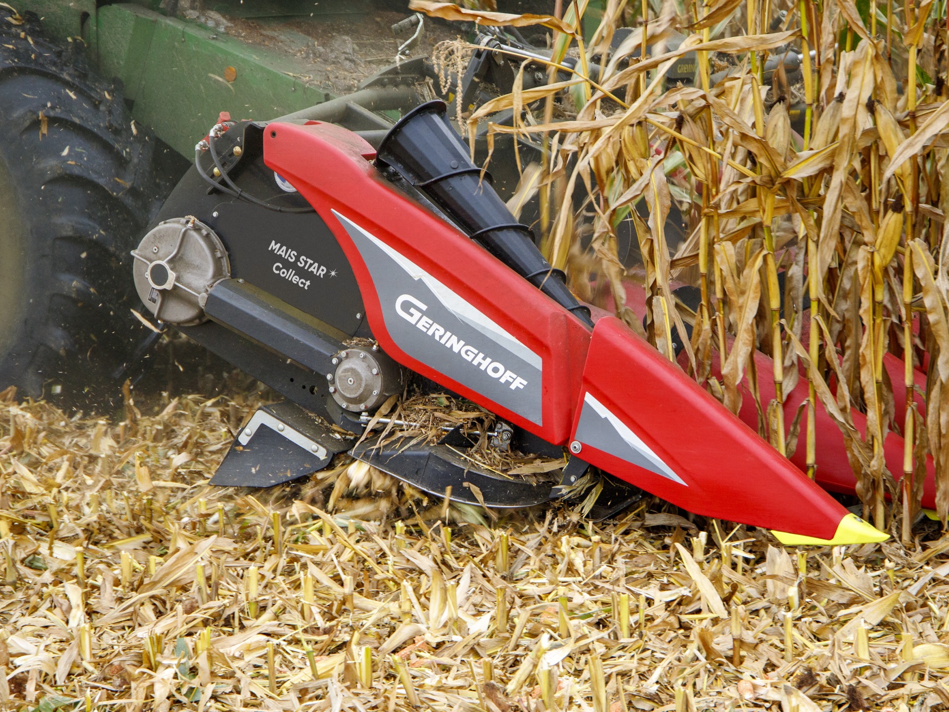 Geringhoff Mais Star Collect — работа в поле