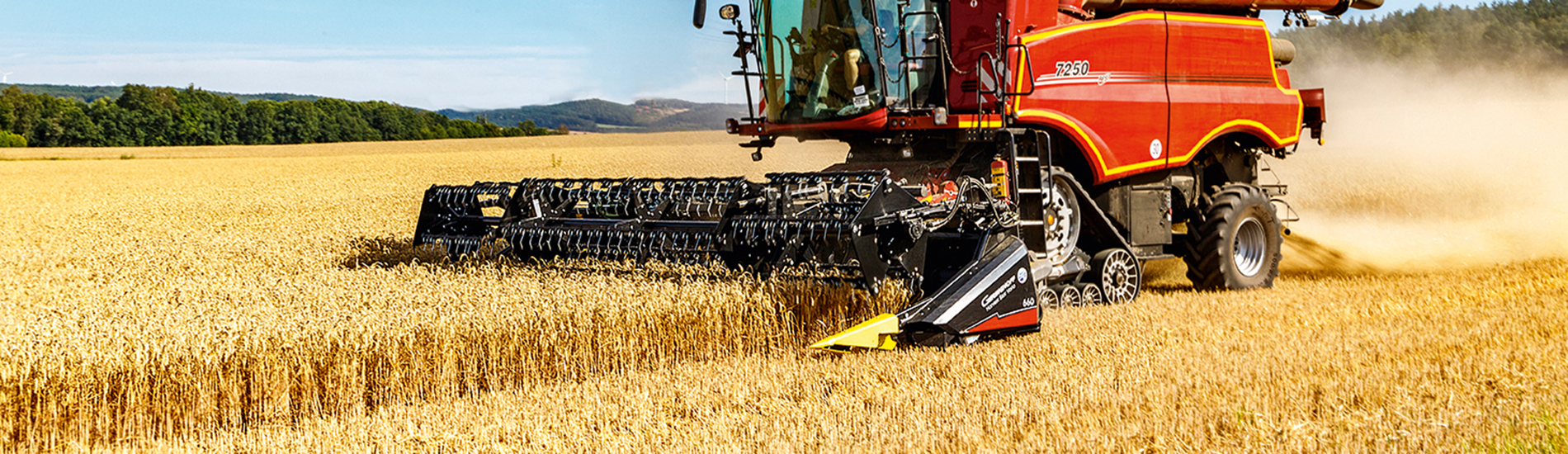 Geringhoff Harvest Star Vario — работа в поле