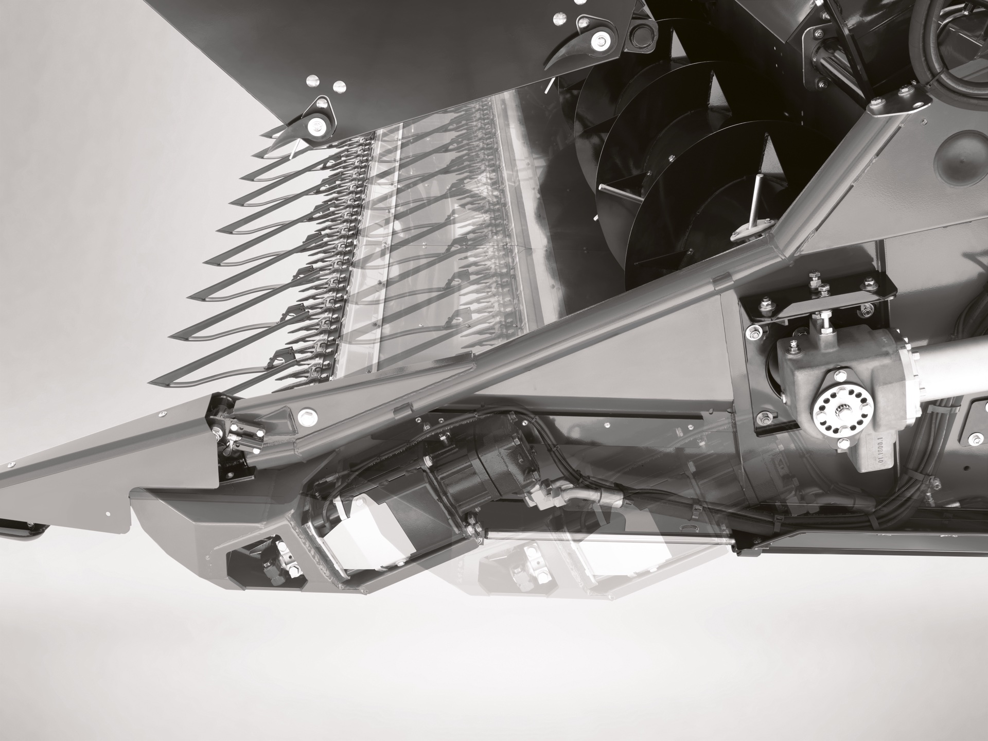 Geringhoff Harvest Star Vario — система изменения длины стола