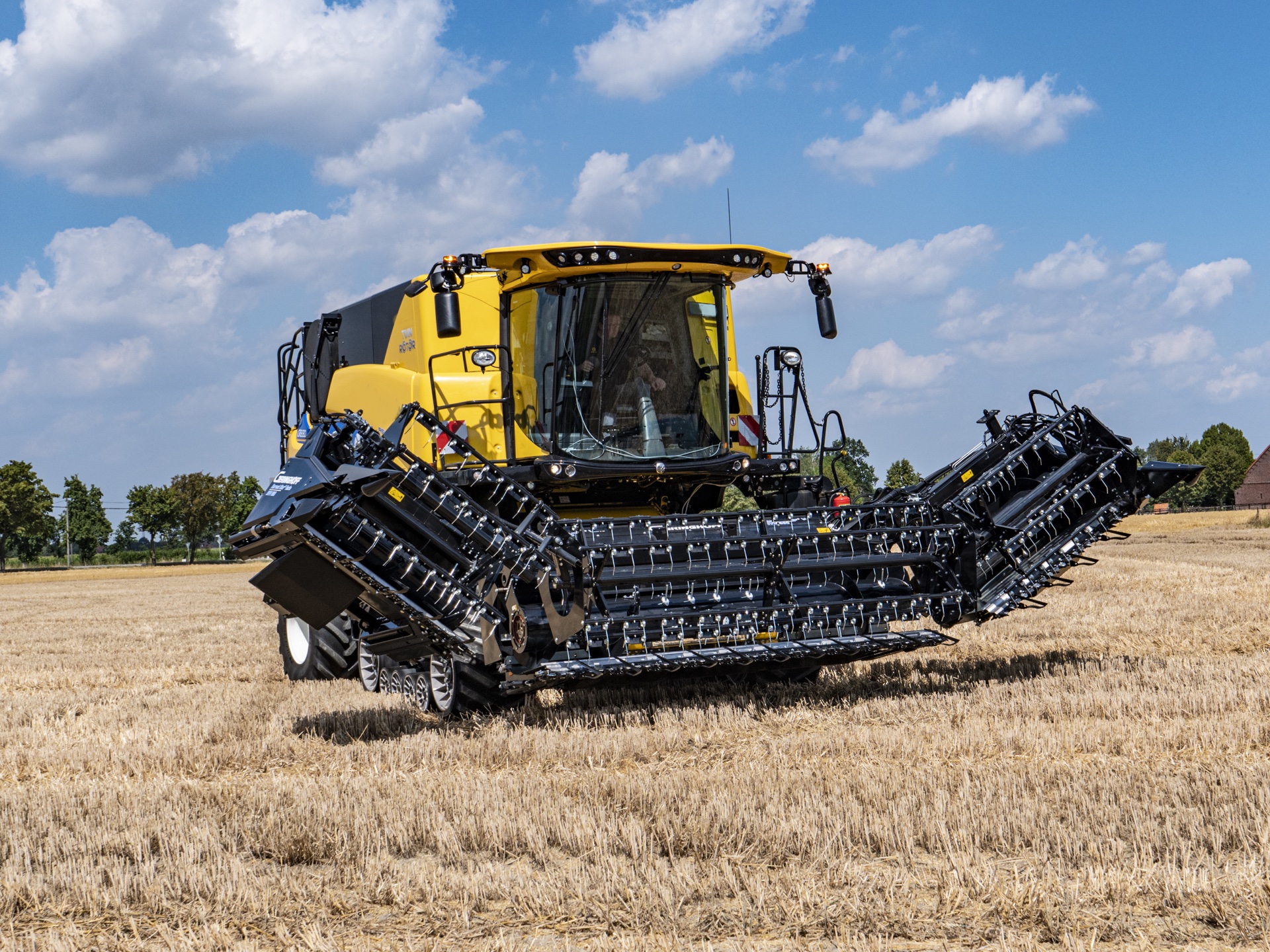 Geringhoff Harvest Star Vario — складывание, этап 1