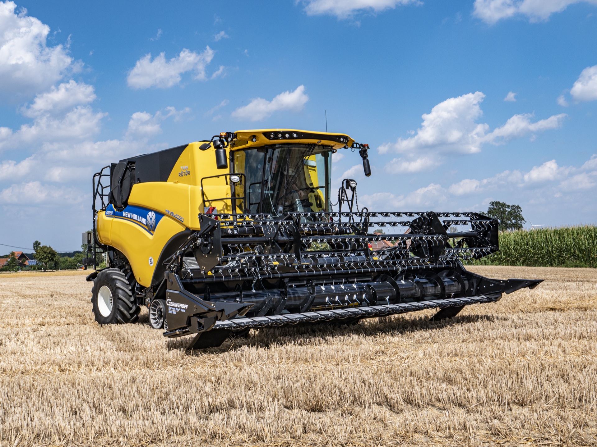 Geringhoff Harvest Star Vario — складывание, этап 2