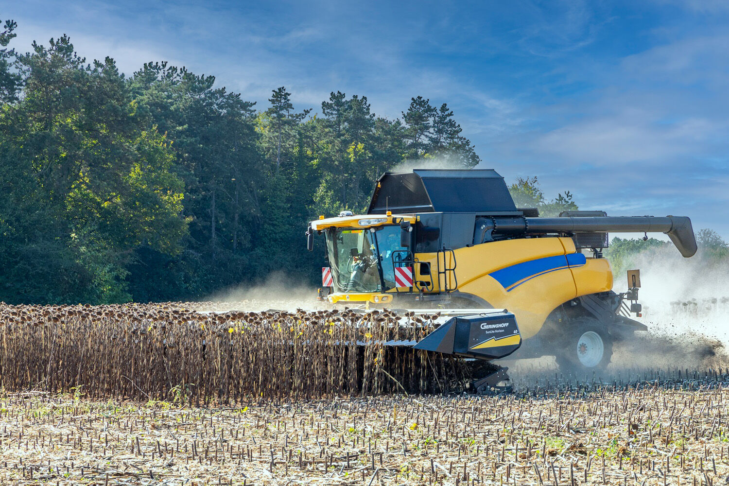 Geringhoff SunLite Horizon — общий вид жатки