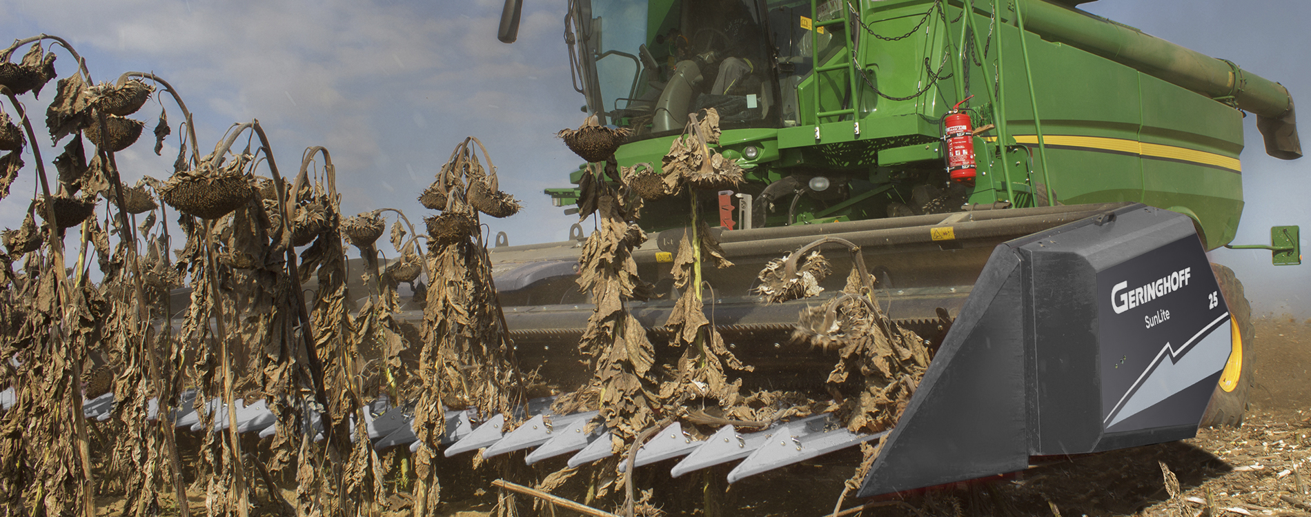 Geringhoff SunLite — общий вид жатки