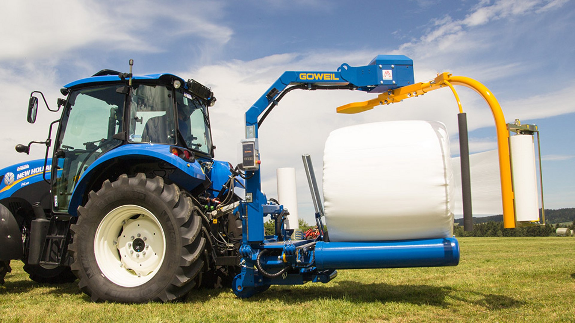 Обмотчики круглых тюков