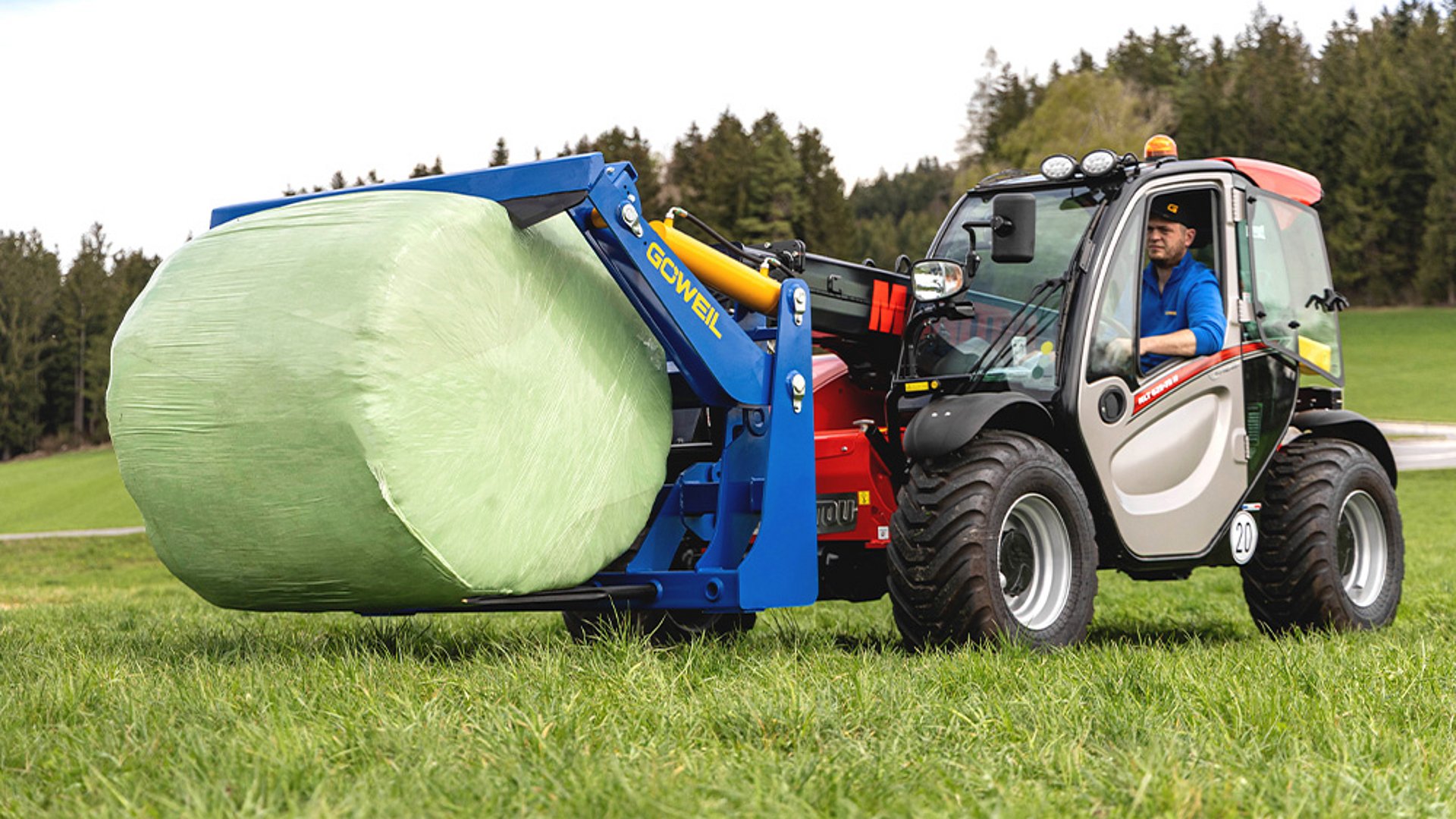 GÖWEIL RBS — крепление на телескопический погрузчик
