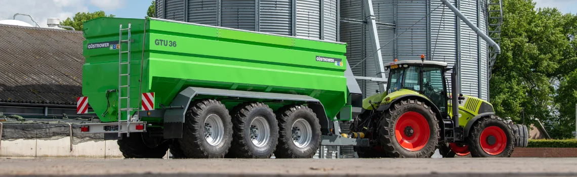 GÜSTROWER GTU 36 — производительность выгрузки
