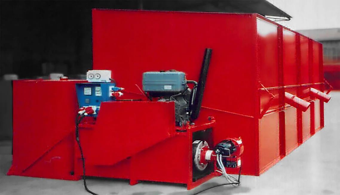 Pedrotti зерносушилки масштаб применения