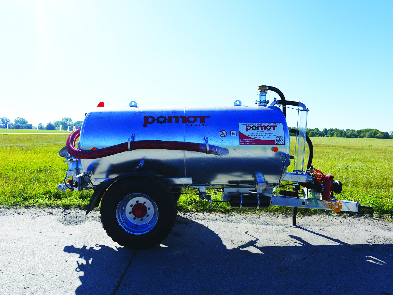 Pomot T507 — компактная ассенизационная бочка