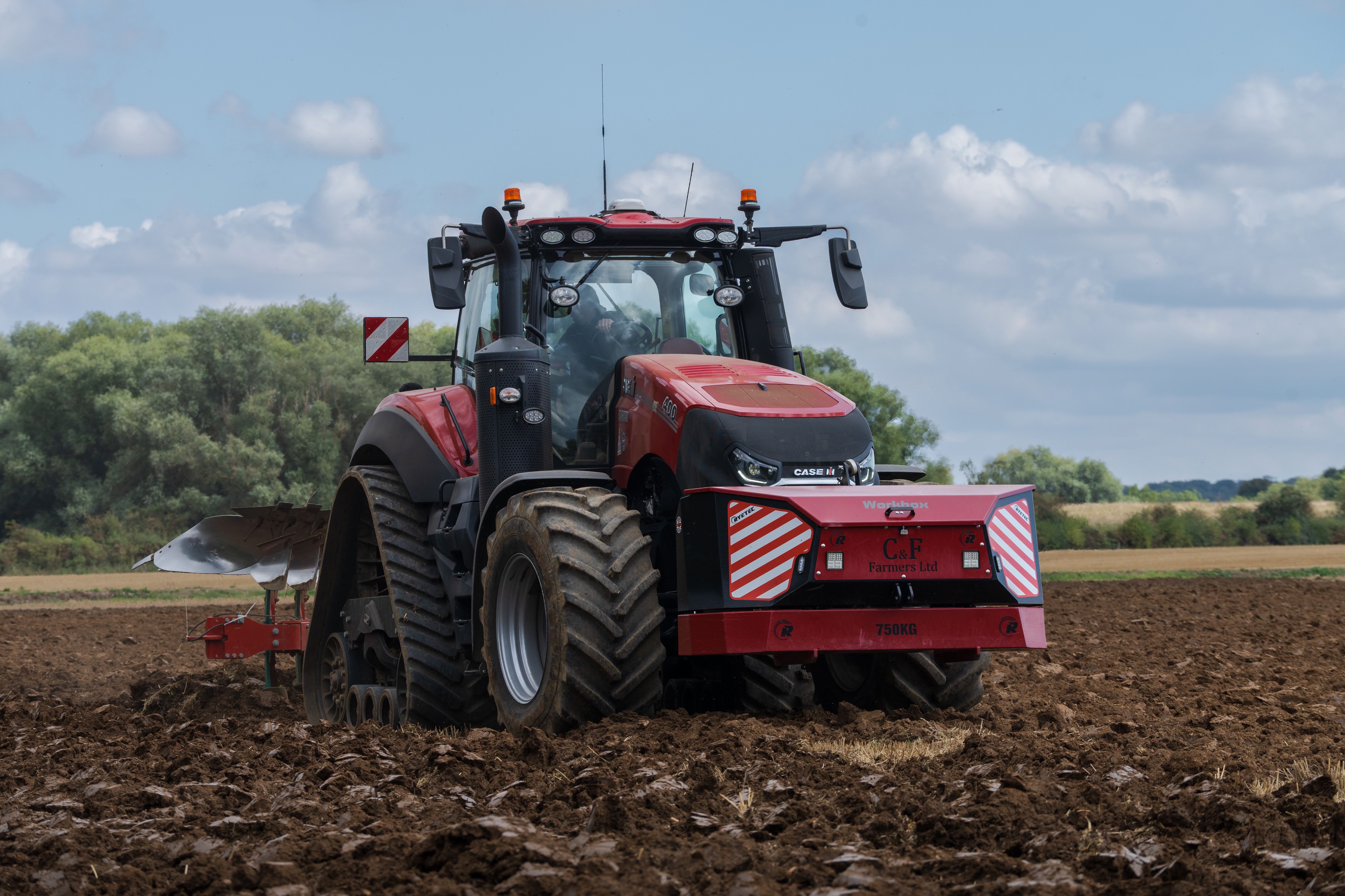 Трактор с фронтальным ящиком Ryetec Smartbox