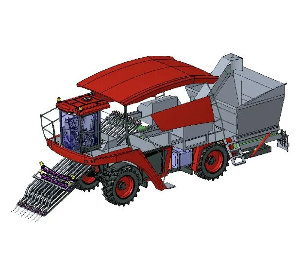 Simon B30 — машина для уборки зелени