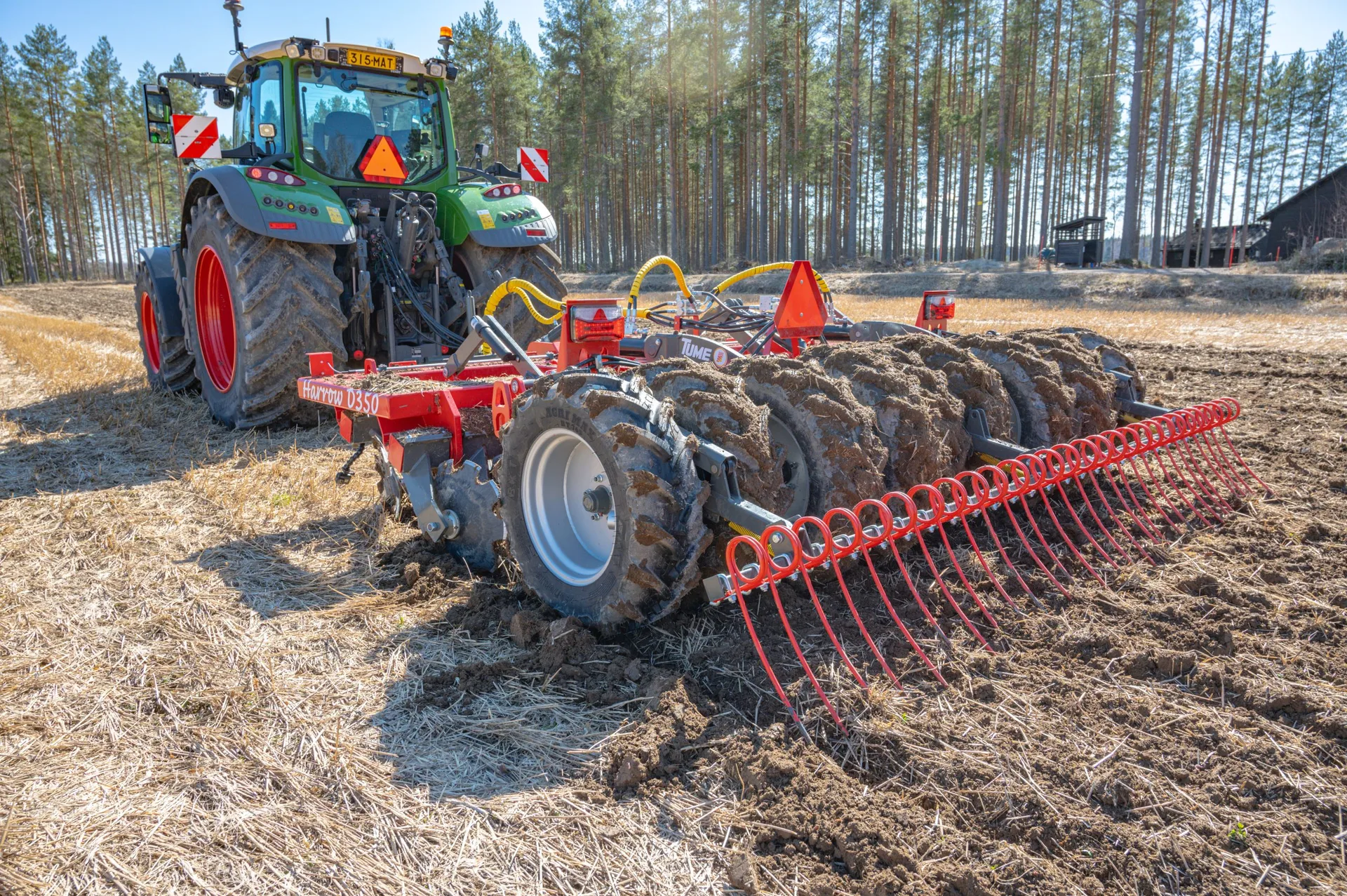 TUME Harrow D — компактная дисковая борона